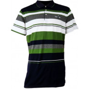 Men’s Striped Polo-Shirt – Blue, Red Men's Casual Button-Down Shirts TilyExpress 5