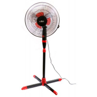 Electro Master 16" Stand Fan EM-SFN-1260 Black & Red