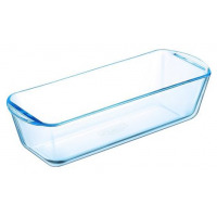 Pyrex Glass Loaf Pan Mould Dish For Baking Bread, Colourles