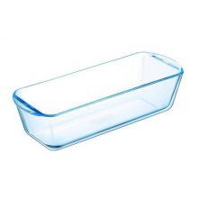 Pyrex Glass Loaf Pan Mould Dish For Baking Bread, Colourles