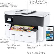 HP OfficeJet Pro 7740 Wide All-in-One Printer. Allows printing wirelessly or from a mobile phone (G5J38A)