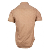 Mens Casual Formal Shirt- Brown Men's Casual Button-Down Shirts TilyExpress 2