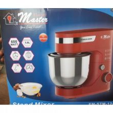 Electro Master EM-STM-1248 Stand Mixer – Red Cake Mixers TilyExpress