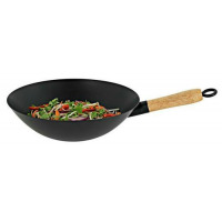 Non-stick Wok Stir Frying Pan Saucepan - Black