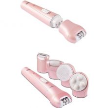 Dsp 4 In1 Rechargeable Facial Spa Brush Kit Cleansing Body Hair Trimmer, Color May Vary Bath & Body Brushes TilyExpress