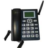 SQ Mobile SQ LS-820 Dual Sim Gsm Wireless Landline Desktop Phone - Black