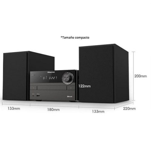 Hisense HA120 Micro HiFi Speaker Home Theater System - Black