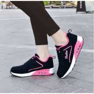 Women's Fashion Sneakers Black/ Pink