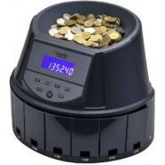 Cassida Coin Counting, Sorting and Wrapping Machine Up to 300 Coins Per Minute, Batch and Add Features, Includes 5 Coin Deposits, 5 Tubes and Wrappers Bill Counters TilyExpress 2