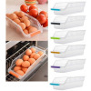 4 Pack Refrigerator Storage Organiser Box, Drawers, Pantry Container, Clear