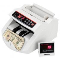 Automatic Money Cash Counting Bill Counter Bank Machine - Black/white