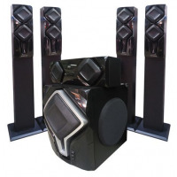 Golden Tech GT-703 5.1 Channel Multimedia Speaker System/Sub-woofer - Black