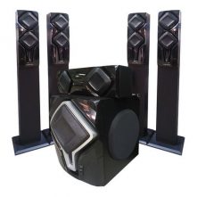 Golden Tech GT-703 5.1 Channel Multimedia Speaker System/Sub-woofer - Black