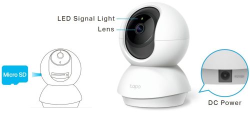 TP-Link Tapo C200 Pan/Tilt Home Security Wi-Fi Camera