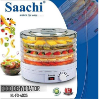Saachi 5 Tray Fruit, Food Dehydrator - White