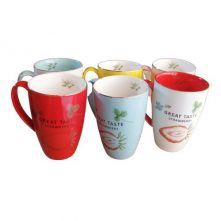 6 Pieces Of Coffee Tea Cups Mugs- MultiColours