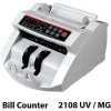 Automatic Money Cash Counting Bill Counter Bank Machine - Black/white