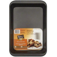 Non-Stick Bakeware Medium Cookie Pan Sheet, Black.