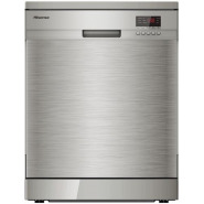 Hisense Dishwasher Free Standing With 13 Place Setting A+ Silver Model H13DES