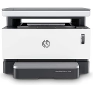 HP Neverstop 1200a Laser Printer, Print, Copy, Scan, Mess Free Reloading, Save Upto 80% on Genuine Toner, 5X Print Yield (USB Connectivity) - Black
