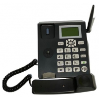 SQ Mobile SQ LS-820 Dual Sim Gsm Wireless Landline Desktop Phone - Black