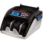 Bill Counter 5800 (Money Counting Machine) Counterfeit Detector - Black/White