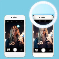 Ring Rechargeable Smart Phone Selfie Ring Light