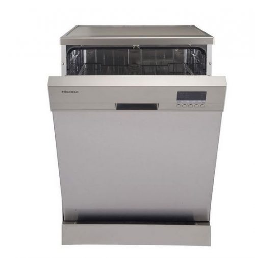 Hisense Dishwasher Free Standing With 13 Place Setting A+ Silver Model H13DES