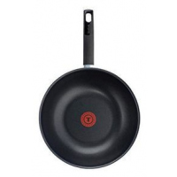 Tefal First Cook 28cms Wok Pan B3041902- Black