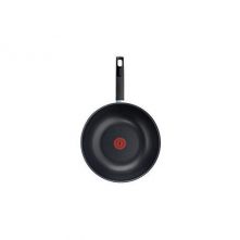 Tefal First Cook 28cms Wok Pan B3041902- Black