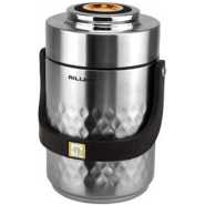 Steel Food Flask,Lunch Box 1.9 Litres - Silver