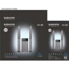 Globalstar Bluetooth Speaker GS-2022 4.1 Multispeaker System – Grey Home Theater Systems TilyExpress