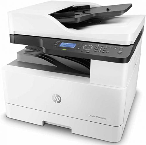 HP LaserJet MFP M436nda Printer, Multifunction High Speed A3 Smart Business Printer (W7U02A) - White