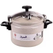 HTH 9L Granite Pressure Cooker Saucepan - Beige