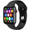Smart Health and Fitness Smart Watch Compatible with Android and iOS Devices - Black