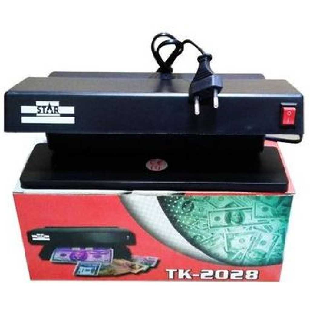 Counterfeit Money Detector - Black