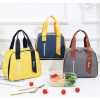 Portable Thermal Insulated Food Lunch Box Bag Tote Cooler Handbag, Blue Lunch Bags TilyExpress