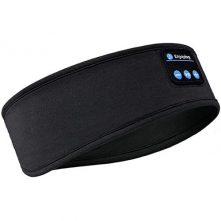 Sleep Wireless, Bluetooth Sports Headband Headphones With Ultra-Thin HD Stereo Speakers, Grey Headphones TilyExpress