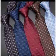 5 in 1Pack of Men's Designer Neckties - Multi-color. Designs May Vary