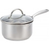 1.9L Stainless Steel Saucepans Cookware Pot- Silver