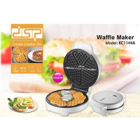 Dsp Waffle Maker With Mini Heart-Shaped Waffles Grill -White