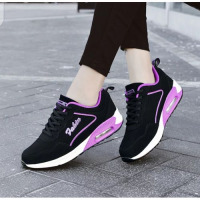 Women Fashion Sneakers Black/Purple/White