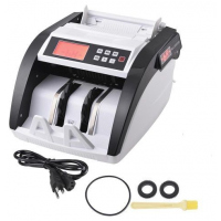 Dual Display Money Bill Counter With UV/MG W/Counterfeit Bill Detection - White,Black