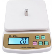 Multipurpose Digital Kitchen Weighing Scale With Max Capacity Of 10Kg- White Measuring Tools & Scales TilyExpress 2