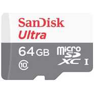 Sandisk Micro SDXC Card 64GB Class 10 Memory Card