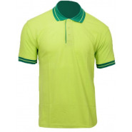Men’s Polo Shirt – Lime green, Forest Green Men's T-Shirts