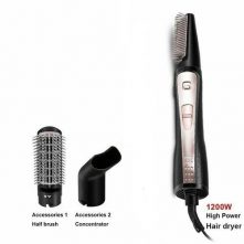 Sonifer Hair Dryer Styler And Rotary Volumizer, Black