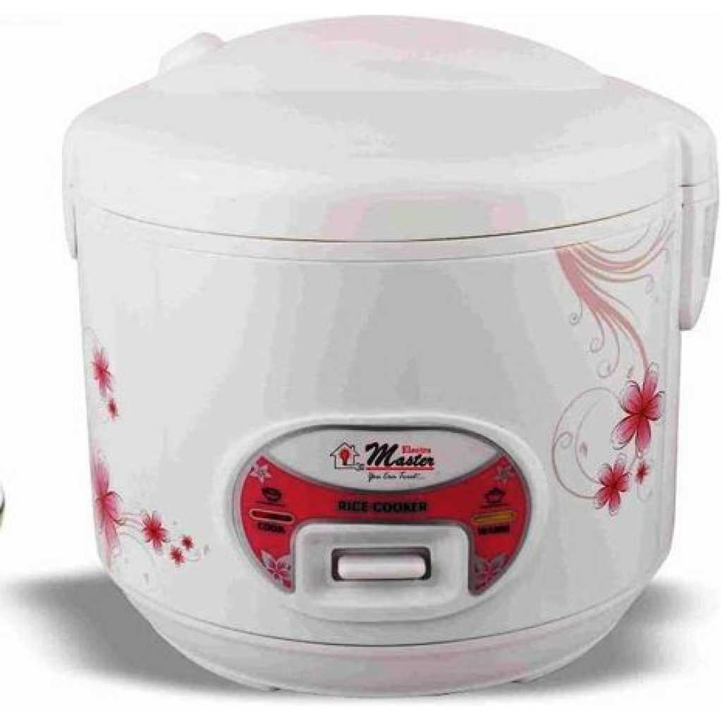 Electro Master EM-RC-1033 1.0L Rice Cooker - White