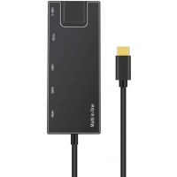 9180 USB C 7-in-1 Hub Multiport Type C Adapter