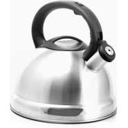 3 Litre Whistling Tea Boiling Kettle - Silver